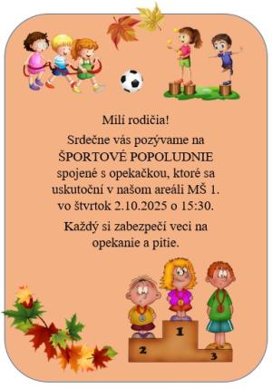 plagát na Športový hry 2025